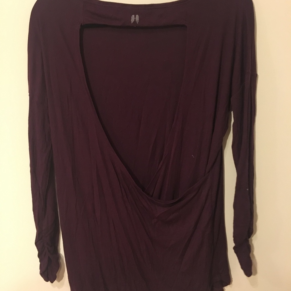 Victoria’s Secret Open Back Long Sleeve T-shirt